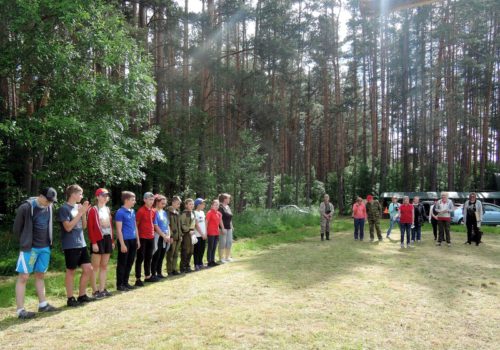 Георгиевцы из Ново-Ямской школы побывали на слёте