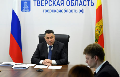 Игорь Руденя принял участие в совещании Президента Владимира Путина о реализации мер поддержки в экономике и социальной сфере