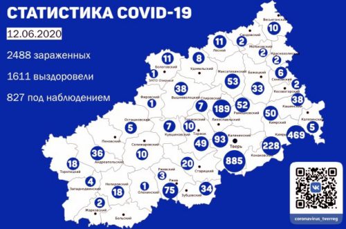 В Тверской области за прошедшие сутки после коронавируса выздоровели 38 человек