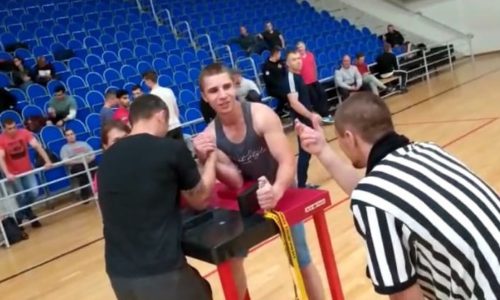 Старицкие армрестлеры победили в Волоколамске