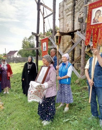 Престольный праздник в Степурине
