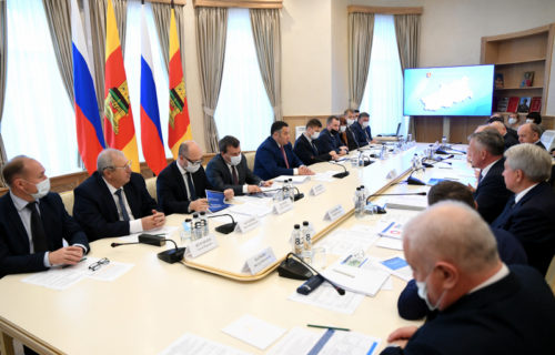 Губернатор Игорь Руденя и заместитель Председателя Правления ПАО «Газпром» Виталий Маркелов сообщили об увеличении объёмов газификации Тверской области