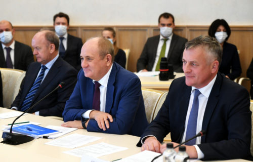Губернатор Игорь Руденя и заместитель Председателя Правления ПАО «Газпром» Виталий Маркелов сообщили об увеличении объёмов газификации Тверской области