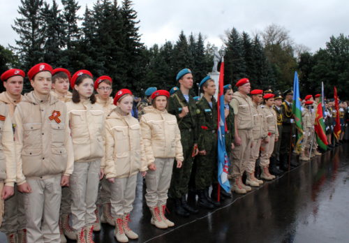 На слёте часовых Постов Памяти