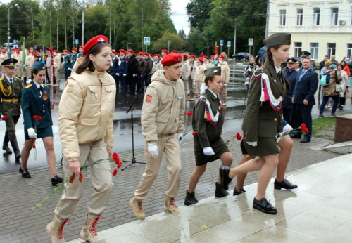 На слёте часовых Постов Памяти