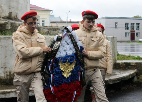 На слёте часовых Постов Памяти