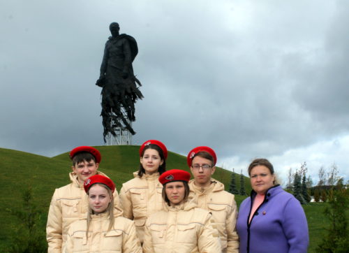На слёте часовых Постов Памяти