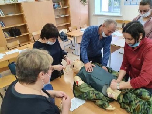 В Степуринской школе прошёл мастер-класс для учителей ОБЖ