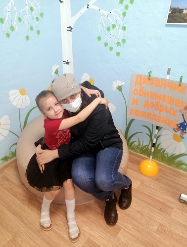 Прикосновение любви и нежности