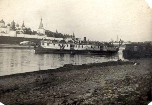 Речной ветеран Шевченко, 1937 год. Старица - порт пяти морей