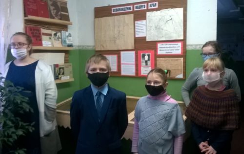 Актив Уголка Боевой славы продолжает работу
