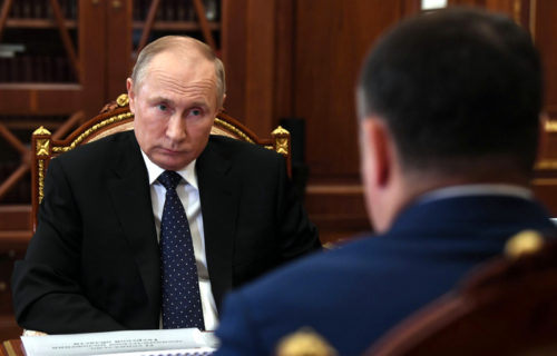 Президент России Владимир Путин провёл встречу с Губернатором Игорем Руденей