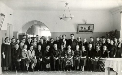 Старицкие медики в новой больнице, 1961 год Светлые лица Старицкой больницы