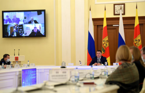 Игорь Руденя поставил перед главами муниципальных образований Тверской области задачи на 2021 год