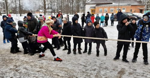 На празднике гуляли, Весну зазывали!