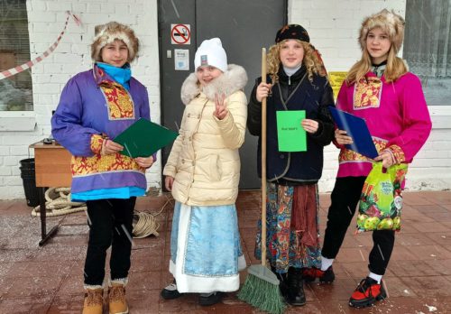 На празднике гуляли, Весну зазывали!