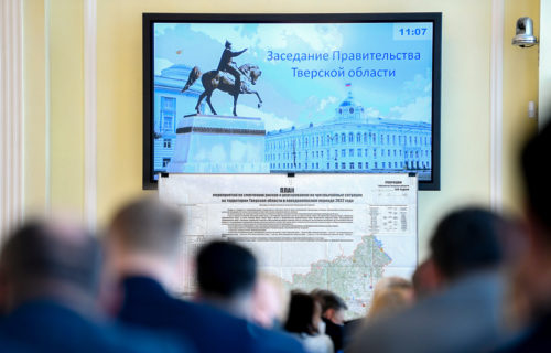 Губернатор Игорь Руденя поставил задачи по безаварийному пропуску весеннего половодья на территории Тверской области