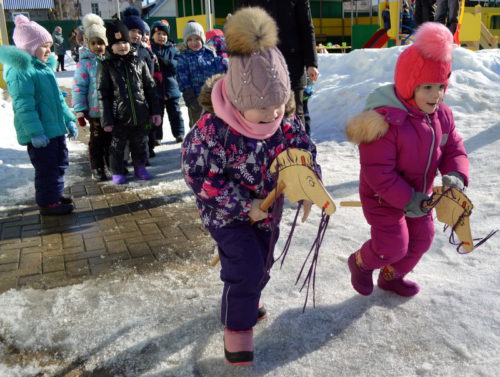 В «Карамельке» Масленицу гуляли весело!