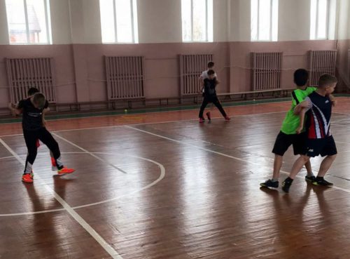Юные футболисты вышли на «Весёлую эстафету»