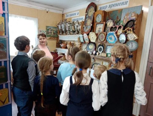 Бабинские школьники заглянули в мир времени