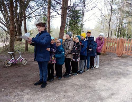 Бабинские школьники заглянули в мир времени