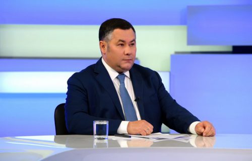 Губернатор Игорь Руденя ответит на актуальные вопросы в прямом эфире телеканала «Россия 24» Тверь