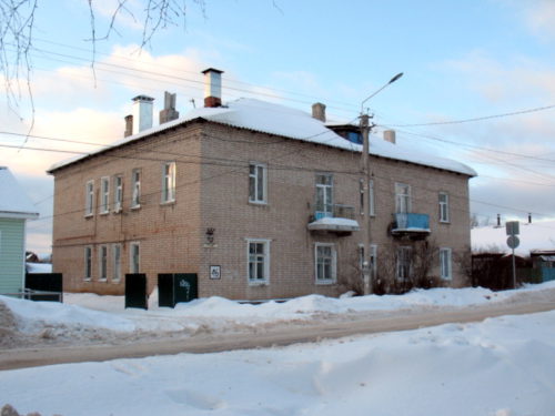 Райкомовский дом. Январь 2022 года