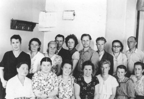 Работники райкома партии, 60-е годы
