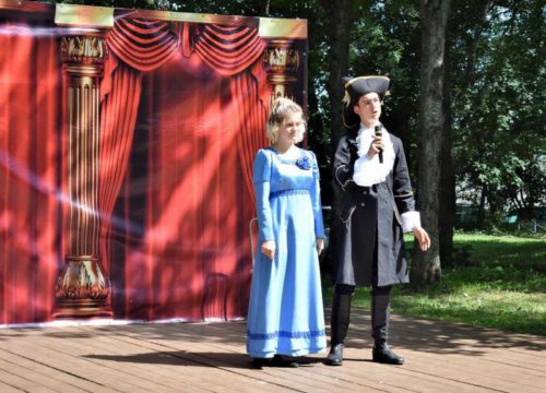 На День села Луковниково прибыл… сам Пётр I