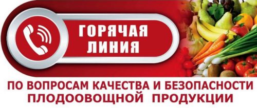 Открыта «горячая линия» по вопросам качества и безопасности плодоовощной продукции и срокам годности
