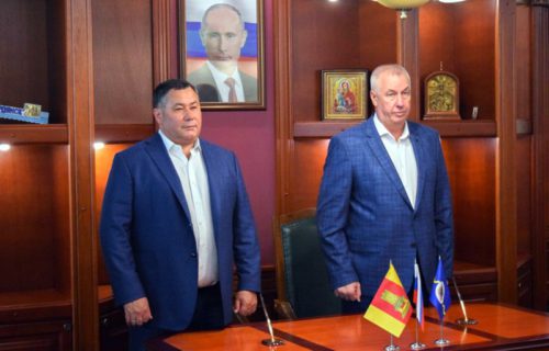 Губернатор Тверской области Игорь Руденя и глава администрации Бердянска Александр Сауленко подписали соглашение о сотрудничестве
