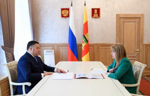 Губернатор Игорь Руденя: Тверская область в ходе голосования показала пример настоящей консолидации общества
