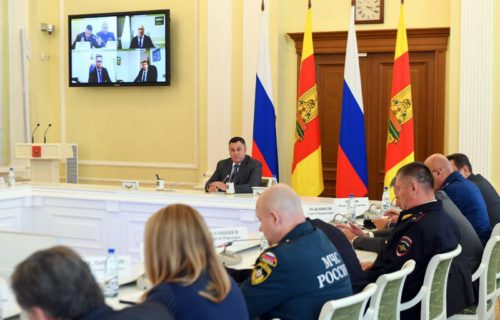 Губернатор Игорь Руденя поставил задачи главам муниципалитетов по подготовке и проведению Единого Дня голосования в Тверской области