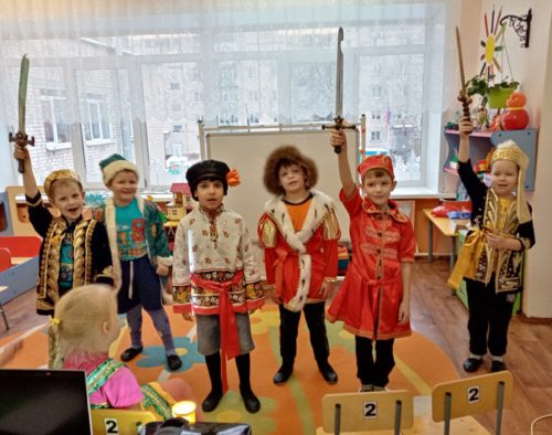 Дошколята знакомятся с историей родного края
