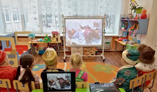 Дошколята знакомятся с историей родного края