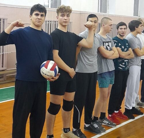 В спортивной школе прошёл турнир по волейболу