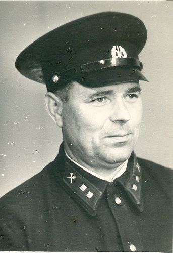 Хотулёв Василий Иванович, инспектор Госпожнадзора, 1968 год