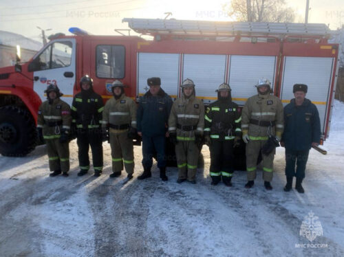 Фото ГУ МЧС России по Тверской области В Старице пожарные спасли женщину