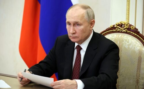 Президент России Владимир Путин поздравил российских военнослужащих со взятием Авдеевки, в их числе - бойцы тверского танкового батальона «Волга»