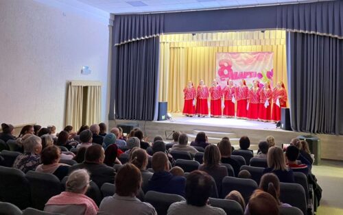 8 Марта на станции Старица царило «Настроение - Весна!»