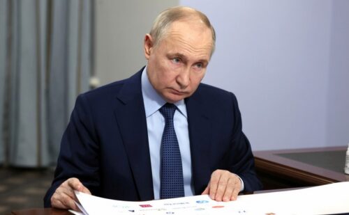 Президент Владимир Путин провёл встречу с Губернатором Тверской области Игорем Руденей