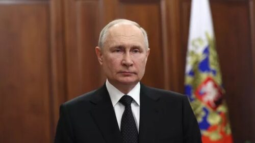 Фото Гавриила Григорова, РИА Новости Президент РФ Владимир Путин поздравил жителей Тверской области с Днём России