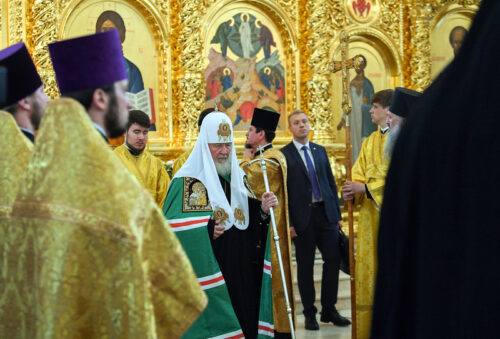 В Твери проходит Великое освящение Спасо-Преображенского собора