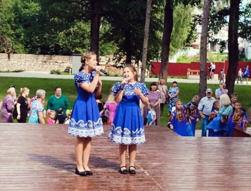 Юные таланты вышли на поклон