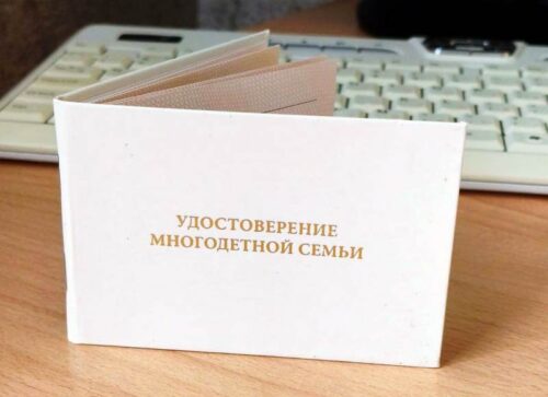 В Старицком муниципальном округе началась выдача удостоверений многодетной семьи нового образца