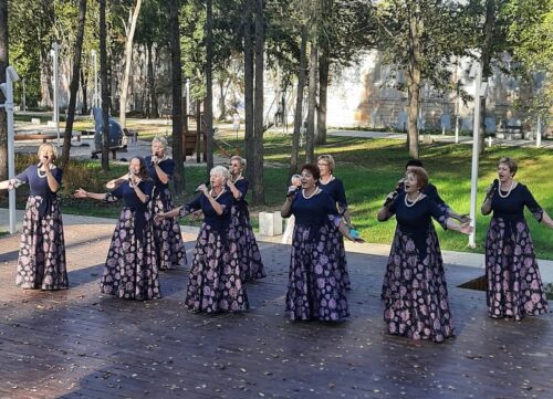 В Зарядье наступило «Бабье лето»