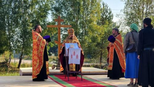 В деревне Броды заложен новый храм