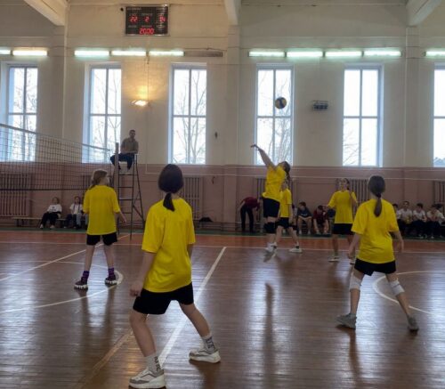 В Старице прошла Спартакиада по волейболу