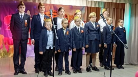 Песни Победы звучали в Бабине