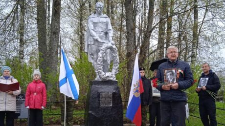 В Рясне День Победы отметили вместе с гостями из Беларуси